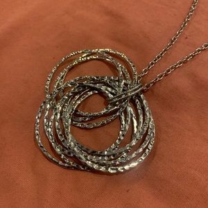 20 inch silver shiny necklace